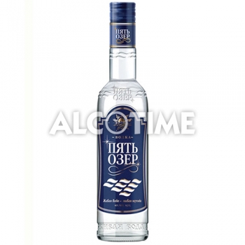 Водка "Пять Озер" 1.0L